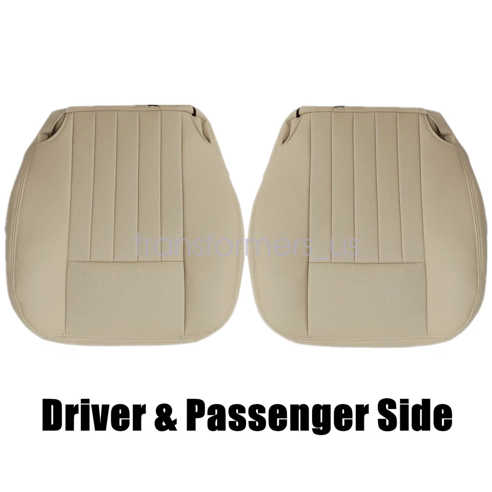 Cubierta de asiento inferior de cuero tostado para conductor y pasajero Lincoln Navigator 2003-2006 Foto 2 de 4