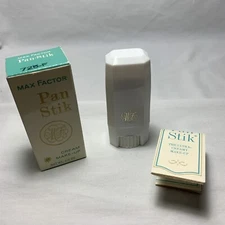 Vintage Max Factor Pan-Stik 725-F Cream Make-Up Original Box