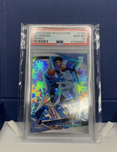 PSA 10 JA MORANT RC 2019 REVOLUTION IMPACT  80/149 GEM MINT #102 
