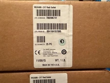 Commscope Systimax MGS400-317 RED  Cat6 Jacks  (Box of 25)  700206741