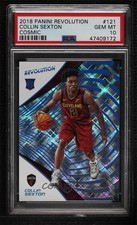 2018-19 Panini Revolution Cosmic 68/100 Collin Sexton #121 PSA 10 GEM MT v9t
