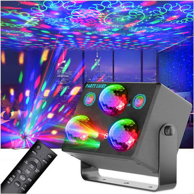 Party Lights,Disco DJ Strobe Light Rave Stage Projector Effect Dance Club Light