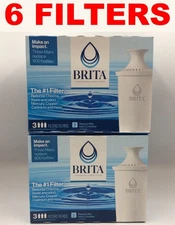 Brita Standard Water Filter, Replacement Filters for Pitchers and Dispensers