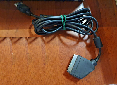 SEGA DREAMCAST OFFICIAL RGB SCART TV CABLE