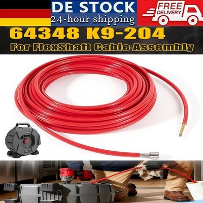 For FlexShaft Cable Assembly 64348 K9-204, 5/16'' x 70 ft For RIDGID K9-204