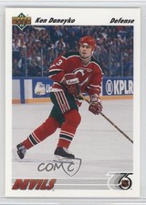 1991-92 Upper Deck Ken Daneyko #435 0a4