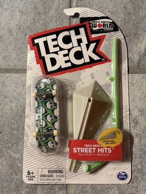 Tech Deck World Series Blind Street Hits Green Reaper Arched Rail SEALED NEW HTF