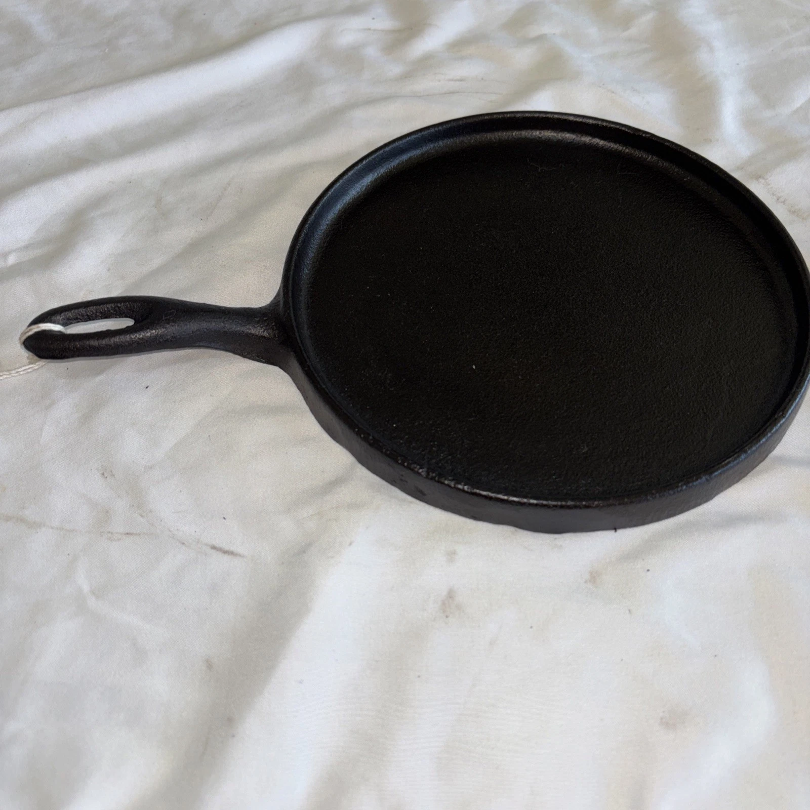 RESTORED Eagle Cast Iron Comal Griddle Tortilla Round Mexico SEASONED 8.5”