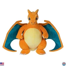 12-Inch Pokemon Charizard Plush Toy - Ultra-Soft, Detailed Collectible Stuffed