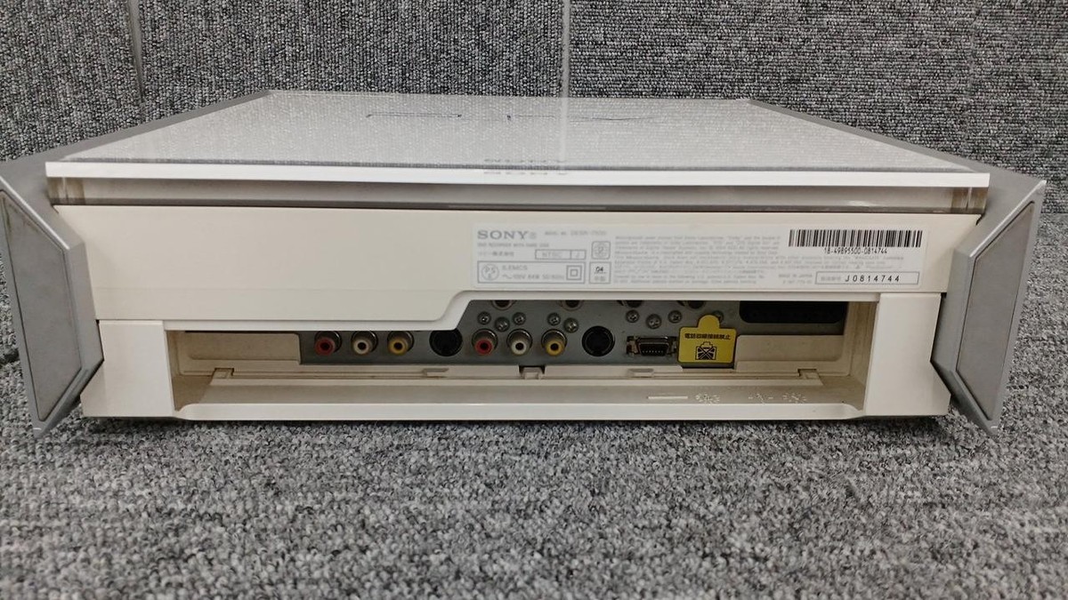 SONY PSX DESR-7500 PlayStation 2 DVD Recorder Hybrid Console Rare