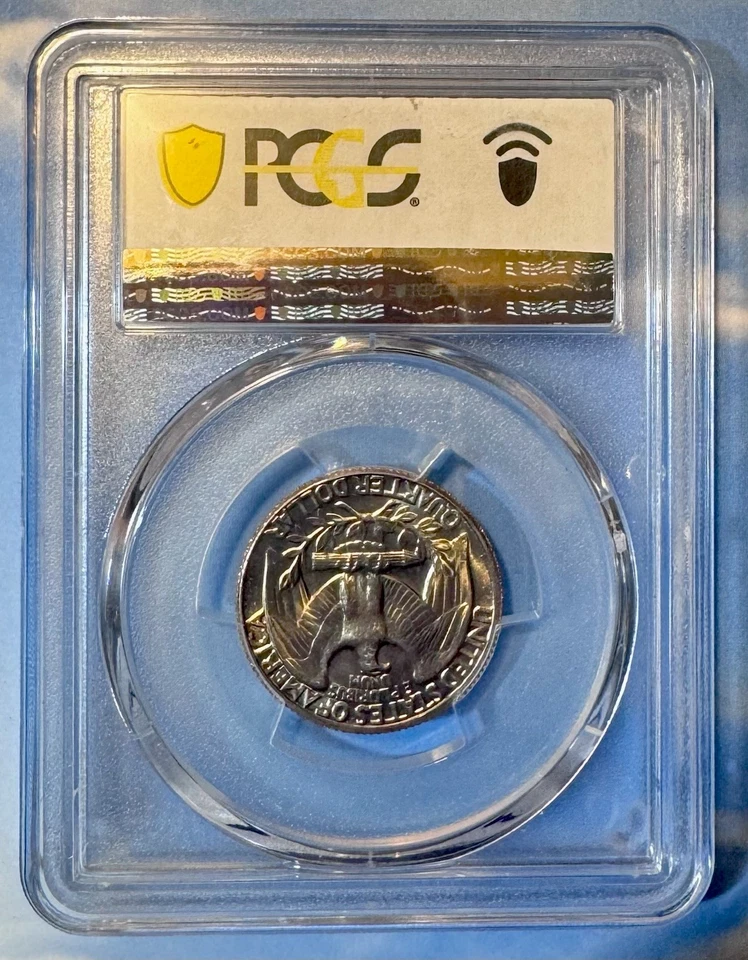 1970 d washington quarter PCGS MS 67 - Image 4 of 4
