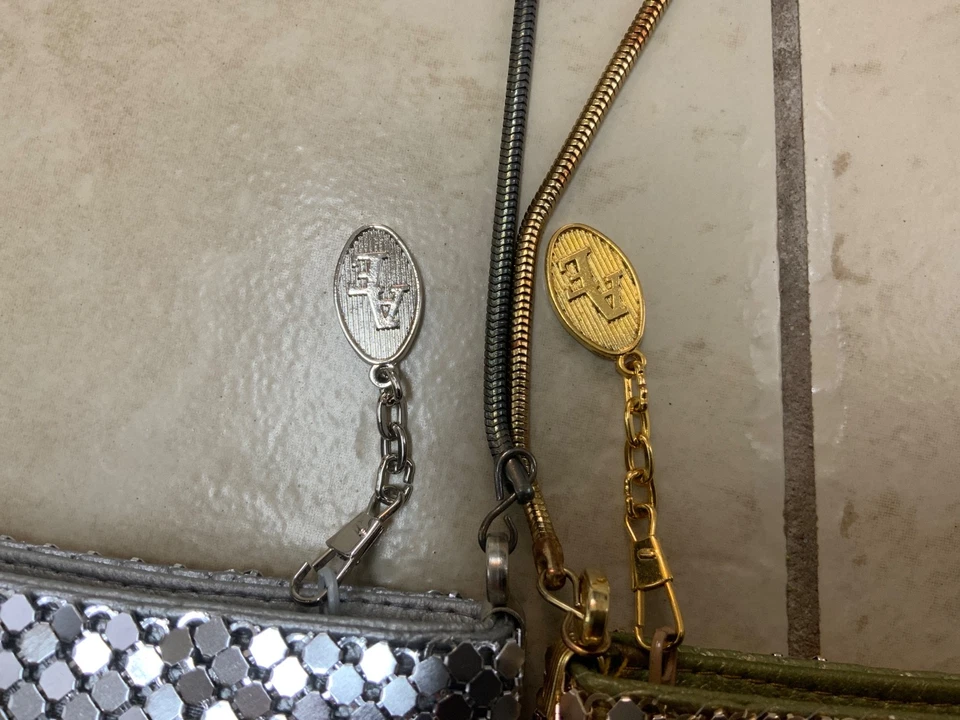 Monederos de malla America Eagle con correas, lote de 2 Foto 4 de 4