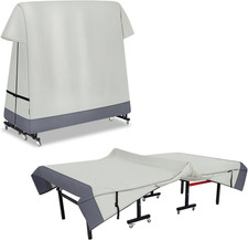 Ping Pong Table Cover Outdoor Waterproof, Dual Function Table Tennis Cover Fits