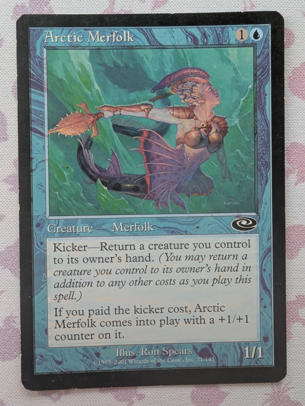 Magic the Gathering MTG Arctic Merfolk (21) Planeshift LP Buy 2 get 2 free