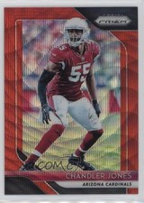 2018 Panini Prizm Red Wave Prizm 84/149 Chandler Jones #198 h3c
