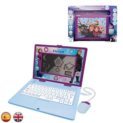 Lexibook Frozen Bilingual Educational Laptop, 170 Activities in English and