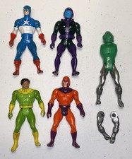 Product Image: Lot Of 5 Vintage 1984 Marvel Super Heroes Secret Wars Figures Captain America