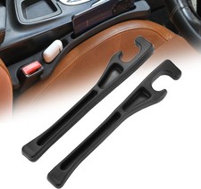 2 Pack Car Seat Gap Filler, PU Leather Universal Fit for Cars Trucks SUVs, Gap S