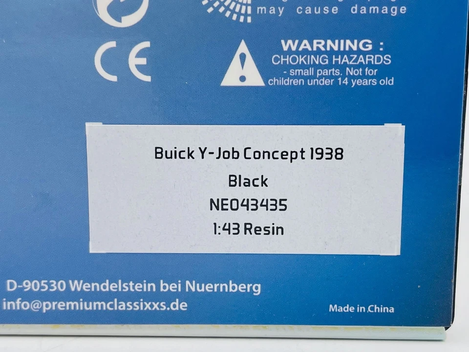 NEO 43435 BUICK Y-Job Concept 1938 1.43 - Photo 4/4