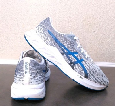 ASICS Dynablast 2 Shoes Mens SIZE 10 1011B205-100 GRAY Blue RUNNING CrossFit
