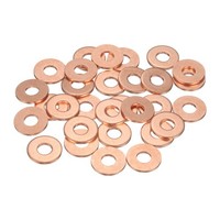 30X Kupfer-Unterlegscheiben 6X16X1,5Mm FüR Dichtringe