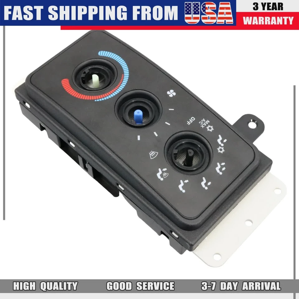 Módulo de control de clima con aire acondicionado para Dodge Ram 2500 3500 1999-2002 HS-364 5015734AA Foto 2 de 4