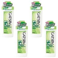 GATSBY Pre-Shave Gel 140ml 4 pieces