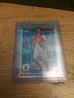 2024-25 Topps Chrome Maghnes Akliouche Aqua 46/199 AS Monaco