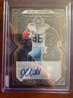2022 Panini Obsidian Football Electric Etch Orange Julius Chestnut #200