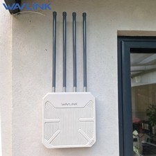 Long Range Outdoor WiFi Extender 3000Mbps WIFI 6 Dual Band Router AP PoE Power