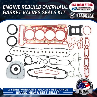 Premium Quality Engine Rebuild Gasket Valves Seals Kit For Audi Volkswagen OEM