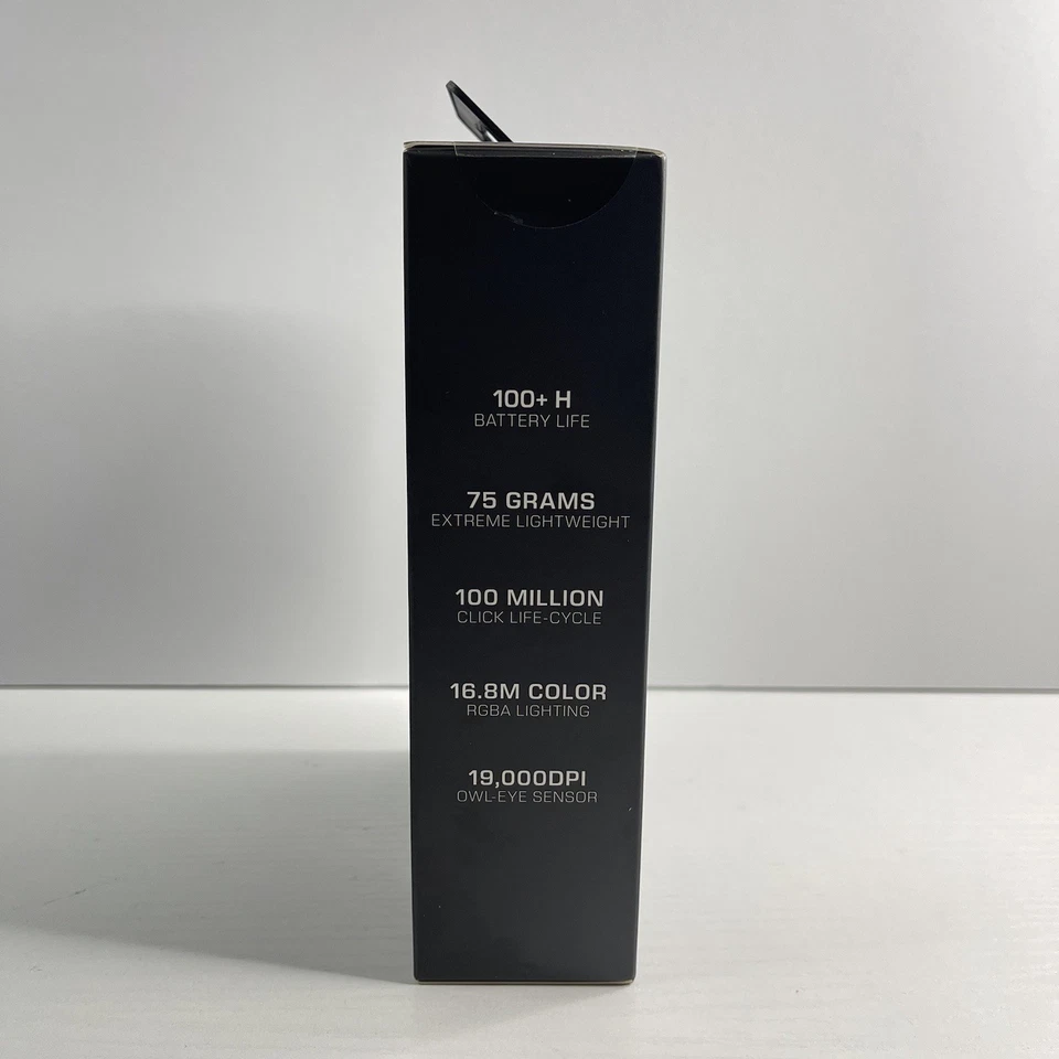 Wireless ROCCAT Kone Pro Air Gaming Mouse – White RGB 19K DPI - NIB - Image 2 of 4