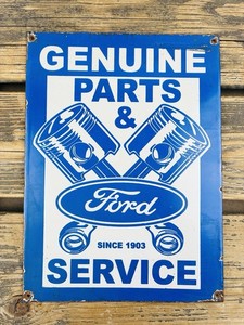 Genuine Ford Parts Sign | eBay