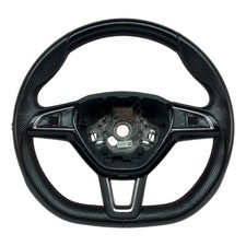 Skoda Fabia Monte Carlo Flat Bottom Steering Wheel Multi Function  5E0419685A