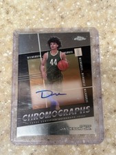 2024-25 TOPPS CHROME CHROMOGRAPHS INSERT AUTO #C-DV ANDRE JACKSON JR BUCKS NICE!