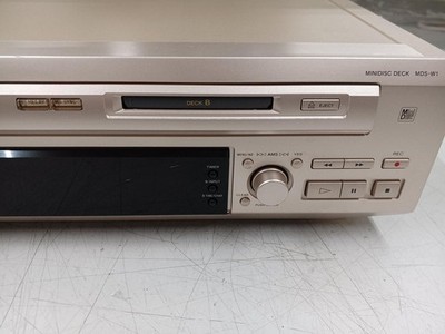 SONY MDS-W1 ダブル MDデッキ】SONY MDS-W1 ミニディスクデッキ Sony