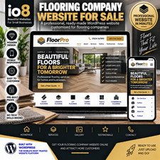 Flooring Company Website ? WordPress Design for Local Leads ? No Monthly Fees