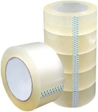 24 Rolls Shipping Packaging Box Packing Sealing Tape 1.6 mil 2" x 55 Yard 165FT