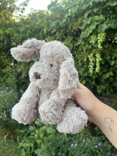 Juguete suave mediano de peluche para perro Jellycat Fuddlewuddle Riley retirado - Imagen 2 de 10