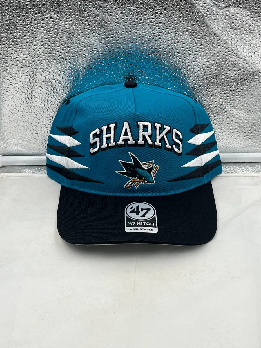 San Jose Sharks NHL '47 Brand Teal Diamond Hitch Adjustable