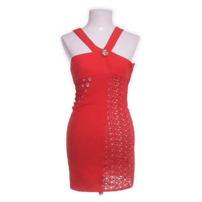 Versace for H&M, Kleid, Größe: 34, Rot, Polyester/Elasthan/Seide, Damen #K3L