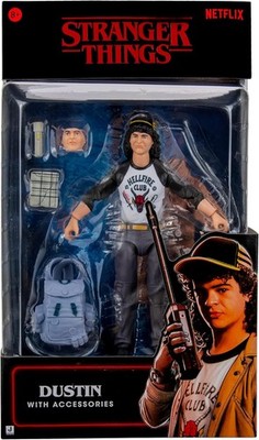 Stranger Things Dustin Henderson Upside Down Collector Figure - 6-Inch Highly De
