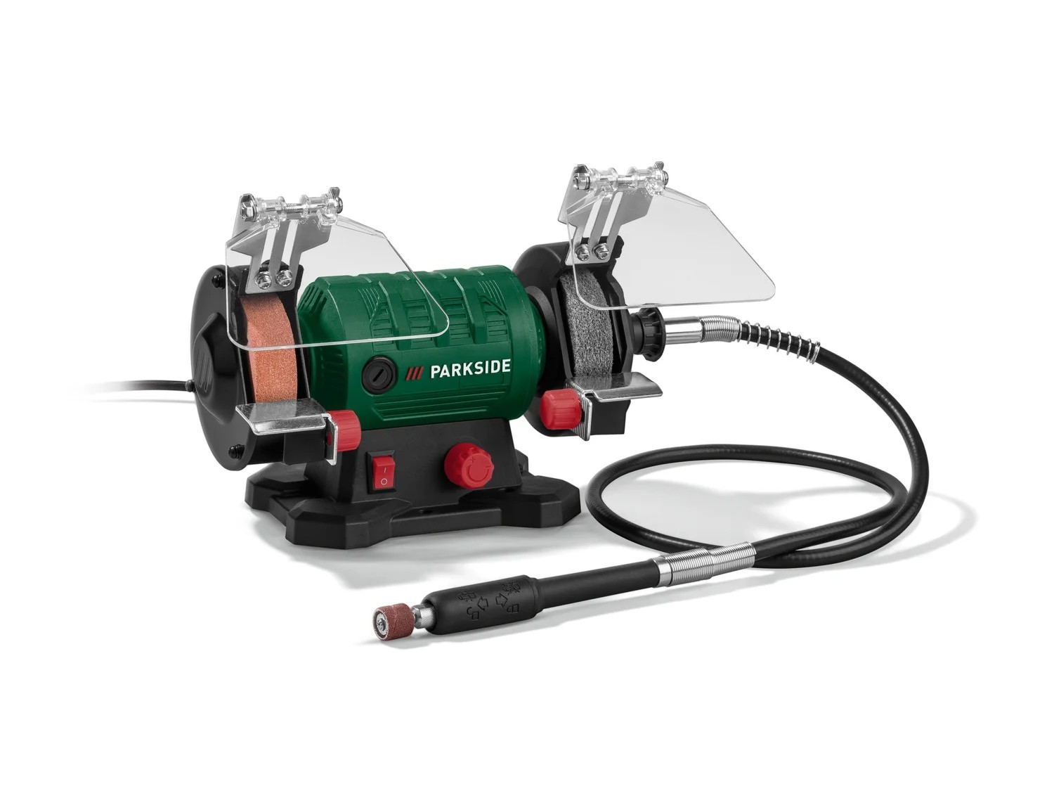 Ponceuse double PDFW 120 B3 Parkside avec moteur de 120 W et deux meules abrasives