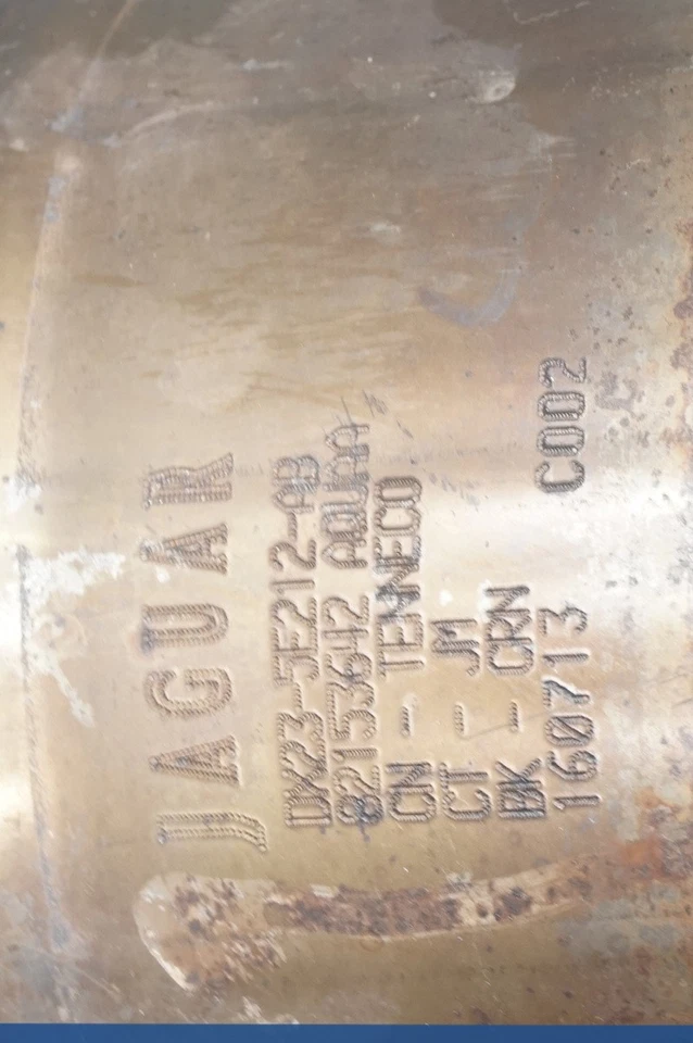 Juego de tubos de escape silenciador colector motor izquierdo derecho Jaguar XF 3.0 2012-2015 FABRICANTE DE EQUIPOS ORIGINALES Foto 4 de 4