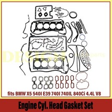For Bmw X5 540i 740i E38 E39 E53 4.4l V8 M62b44 Engine Rebuild Gaskets Seals Kit