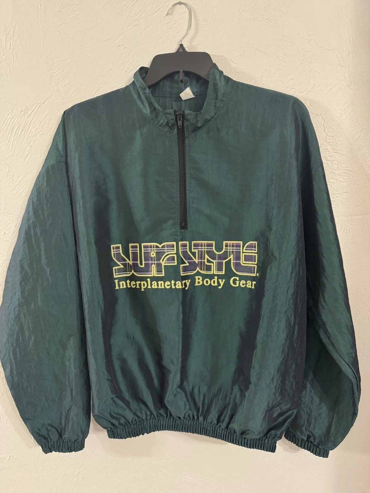 Surf Style Vintage Windbreaker Iridescent Green One Size Preowned
Opens in a new window or tab