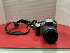canon eos digital rebel xt black and gray camera w/strap not tested