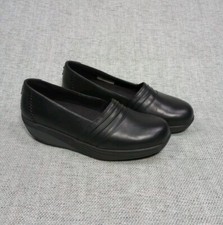 MBT Azima Women's  Leather Loafers Black Size UK 7 MBT Index 'Performance '