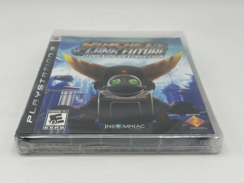 NEW Ratchet & Clank Future: Tools of Destruction PlayStation 3 PS3 Black Label - Picture 2 of 5