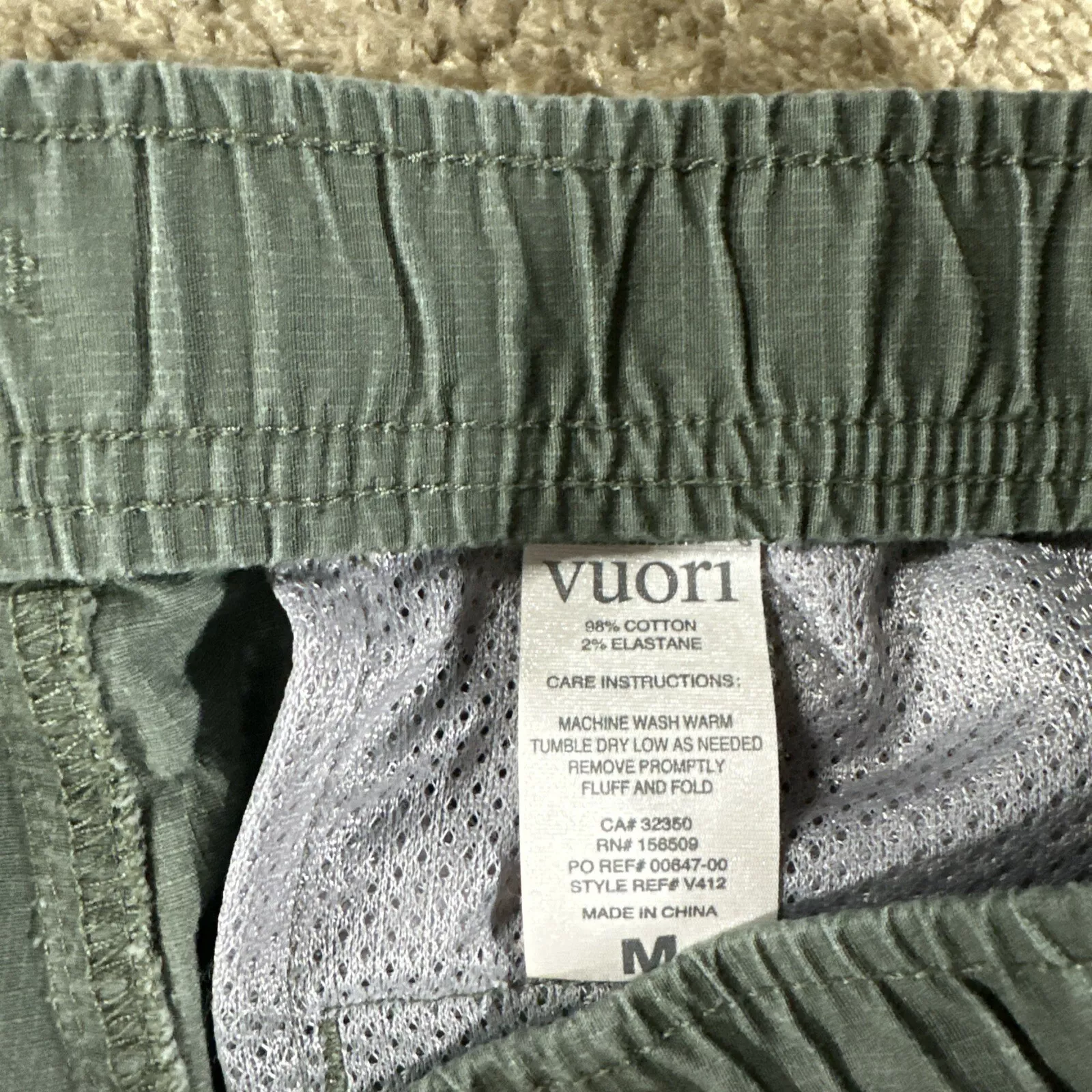 vuori camo ripstop zipped pockets performance durra terra pants